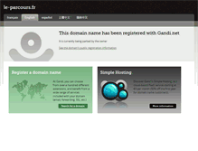 Tablet Screenshot of le-parcours.fr